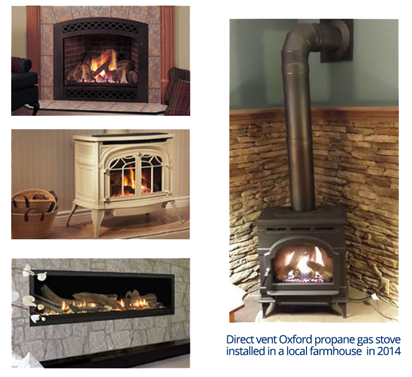 Fireplace in livingroom